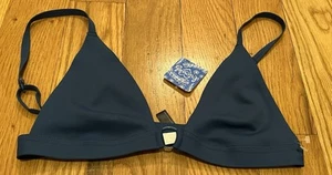 Free People Intimately XS Bralette Teal Blue Midnight Cowboy Oh Scuba NWT - Picture 1 of 5