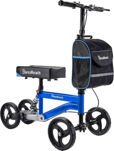 Economy Knee Scooter, Steerable Knee Walker, Foldable Knee Scooters for Foot Inj - Picture 1 of 7