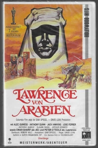 Sir Alec Guiness   LAWRENCE VON ARABIEN   VHS Rarität  NEU  OVP  in Folie - Bild 1 von 2