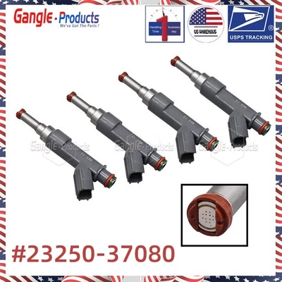 (4) 2017 年 18 09 20 21 22 丰田普锐斯 Prime 1.8L 23250-37080 燃油喷射器 — 第 1/4 张图片