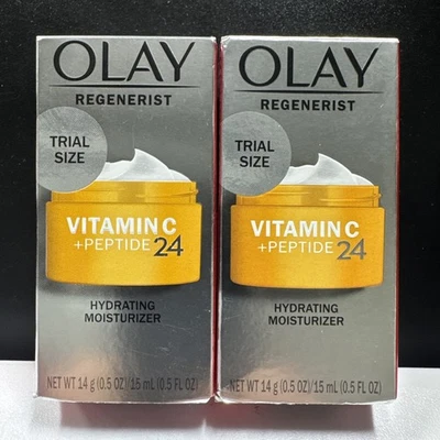2x Olay Regenerist Vitamin C + Peptide 24 Face Cream - 0.5fl. oz - Image 1 of 4