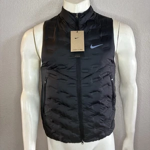 Nike Running Vest Therma-FIT ADV AeroLoft Down Black FB7542-010 Mens XS - Picture 1 of 5