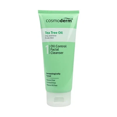 Cosmoderm Tea Tree Oil Control Facial Cleanser 125Ml - Image 1 of 2