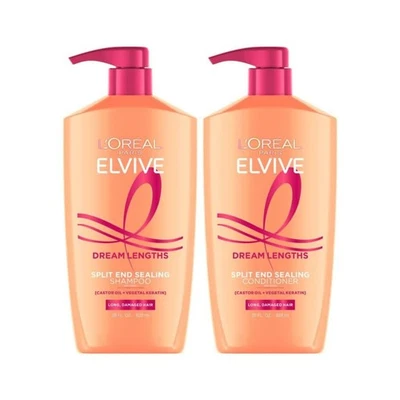 Elvive Dream Lengths Shampoo and Conditioner Kit, Paraben Free, 1 kit - Image 1 of 4
