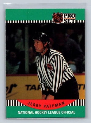 Juego profesional 1990-91 #696 Jerry Pateman árbitro Foto 1 de 2