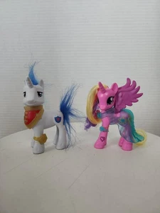 My Little Pony G4 Prince Shining Armor Princess Cadance 4" Figuren Hochzeit Set - Bild 1 von 7