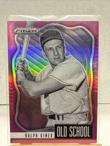 2021 Panini Prizm - Old School Ralph Kiner #OS-10 Pink Prizm.       E321 - Foto 1 di 2