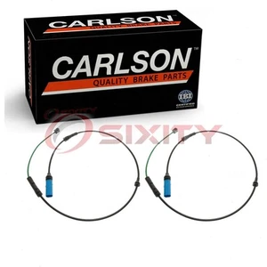 2 pc Carlson Front Disc Brake Pad Wear Sensors for 2017-2022 BMW Alpina B7 ot - Picture 1 of 5