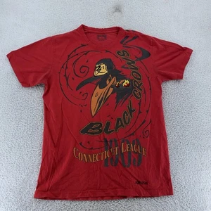 New Haven Black Crows Connecticut League T-Shirt Mens L Minor League Baseball - Picture 1 of 9