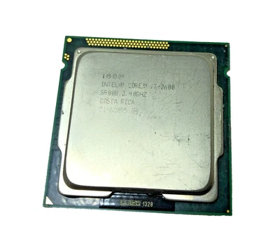 INTEL CORE I7-2600 SR00B 3.40 GHZ QUAD CORE LGA1155 CPU PROCESSOR - Image 1 of 2