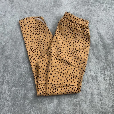 Marine Layer Allison Pants Womens Size XS Cheetah Print Casual Elastic Waist - Image 1 of 4