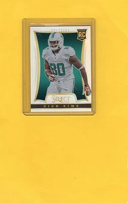 2013 PANINI SELECT RC PRIZM DION SIMS #182 - Image 1 of 2
