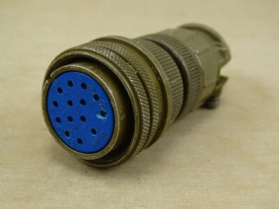 Amphenol Circular Mil Spec Connector 14 PIN PLUG, 97-3106A-20-27S - Image 1 of 4