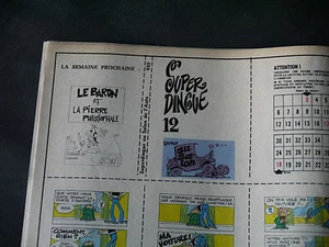 JOURNAL DE SPIROU N°1657 + MINI RÉCIT N°488 SUPERDINGUE AU SALON DE L'AUTO - Picture 1 of 2