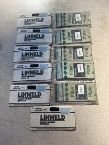 11New 12H Green Diamond Welding Filters Plates, FS-1-H 2x4 1/4. And Lined - Picture 1 of 1