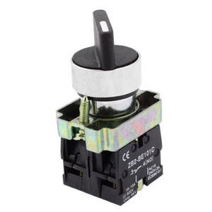22mm Latching 2 NO Three 3-Position Rotary Selector Select Switch ZB2-BE101C - Picture 1 of 4