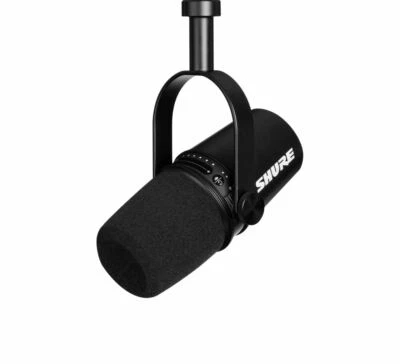 Shure MOTIV MV7 USB/XLR Podcast Microphone Black - Image 1 of 4