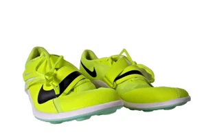 Scarpe da pista Nike Zoom Rival Jump da uomo taglia 11,5 Volt come nuove in schiuma NO SPIKES DR2756-700 - Foto 1 di 8