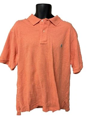 Polo Ralph Lauren Polo Shirt Mens Size 2XLT Orange Short Sleeve Tall Golf - Image 1 of 4