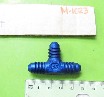 Conector de línea de freno de aluminio de 3 vías Rickman NOS 500 y 750 p/n M-1023 Foto 1 de 3