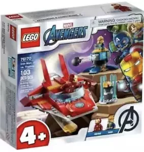 NEW LEGO 76170 Avengers Marvel Super Heroes Iron Man Vs Thanos Retired Set - Picture 1 of 1