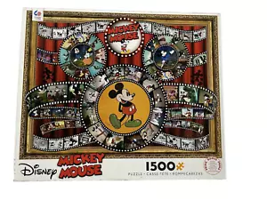 Disney MICKEY MOUSE CARRETES DE PELÍCULA Tira de película 1500 piezas Rompecabezas, Ceaco - Imagen 1 de 6