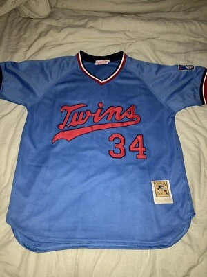 Minnesota Twins Kirby Puckett Mitchell & Ness Cooperstown Collection Size 50 - Image 1 of 3