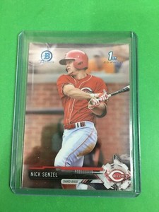 F150,741 2017 Bowman Chrome Prospects #BCP1 Nick Senzel REDS
