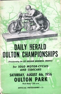 Daily Herald Oulton Championships Oulton Park 4/8/56 original race programme - Picture 1 of 1