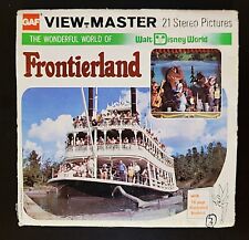 🎬Viewmaster Disney WORLD Florida 🎬 Frontierland 🎬Rare Park Set