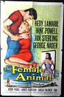 The Female Animal - 1958 - Original 27 X 41 Poster - Hedy Lamarr, Jane Powell