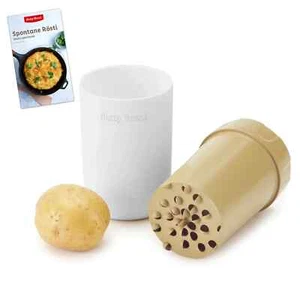 BETTY BOSSI Kartoffel-Reibe Clever für Kartoffeln Kunststoff Beige Weiß NEU - Bild 1 von 11