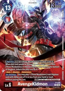 AvengeKidmon P-170 Promo Box topper Update pack Digimon Release Booster 2.5 - Picture 1 of 1