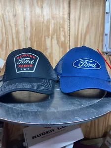 FORD Trucker Cappelli Maglia Snapback Cappelli Camion Lotto di due Cappellini NUOVI! Ricambi originali - Foto 1 di 12