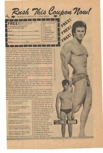 Pubblicità Muscle Fighter IV 1974 - Foto 1 di 1