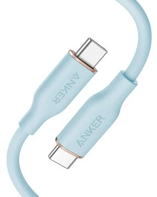 Anker Powerline III Flow 100W USB C Charging Cable Color Silicone for Galaxy MAC - Image 1 of 4