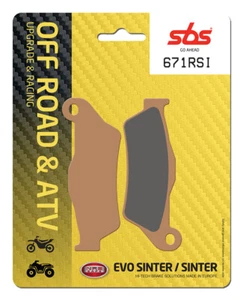 Tm MX 144 2008-2022 SBS Gara Sinterizzate Anteriori Pastiglia Freno 671RSI - Picture 1 of 5