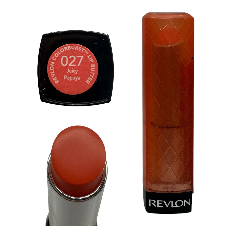 2 Revlon Colorburst Lip Butter Juicy Papaya 027 Factory