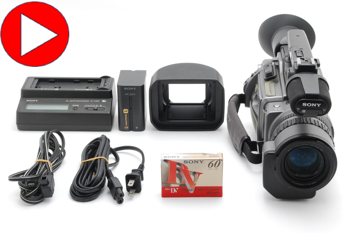 かーちん　SONY ソニー DCR-VX2100 ハンディカム ミニDV Sony DCR-VX2100 'DEMO' 'PAL' 3CCD Mini DV Camcorder DCRVX2100E