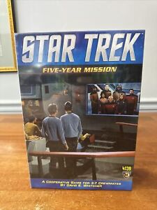Mayfair Games Star Trek Five Year Mission Cooperative Board Game New Sealed