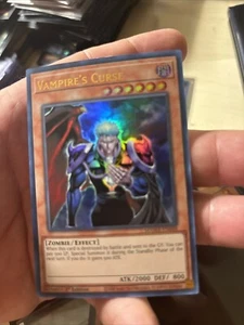 Vampire's Curse MAMA-EN048 Yu-Gi-Oh! TCG Ultra Rare 1st Edition FOIL - Picture 1 of 3