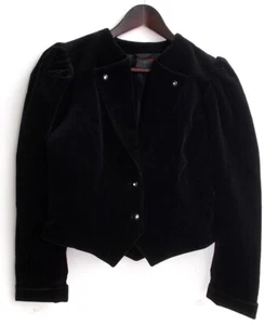 Damen Trachten Janker/Jacke Samt schwarz Gr. 40 v. Altenbeurer - Picture 1 of 2