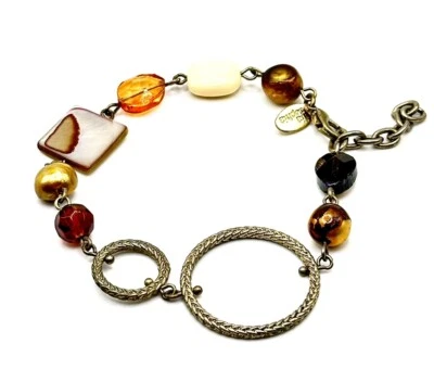 Pulsera Lia Sophia "Cipriani" Perlas de Agua Dulce Tono Dorado y Madreperla Foto 1 de 2