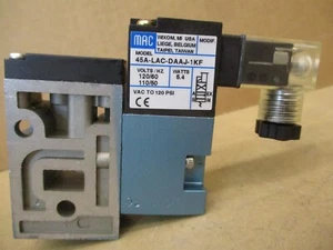 Mac Valves 45A-LAC-DAAJ-1KF 120V/60Hz 110V/50Hz 5.4 Watts 1424OMF - Picture 1 of 8
