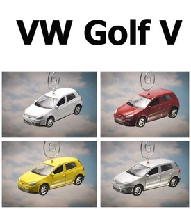 NEW Volkswagen VW Golf V Mk5 Christmas Tree Ornament 1/64 Scale Adorno 5 Door - Picture 1 of 46