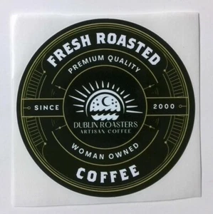 Dublin Roasters Coffee Company Frederick Maryland Sticker Decal - Picture 1 of 1