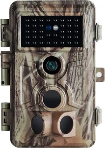 Caméra de Chasse Surveillance 16MP 1080P IP66 Étanche 40Pcs LED Vision Nocturne - Picture 1 of 6