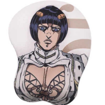 JoJo's Bizarre Adventure Bruno Bucciarati 3D Bust Wrist Rest Desk Mat Mouse Pad - Image 1 of 4