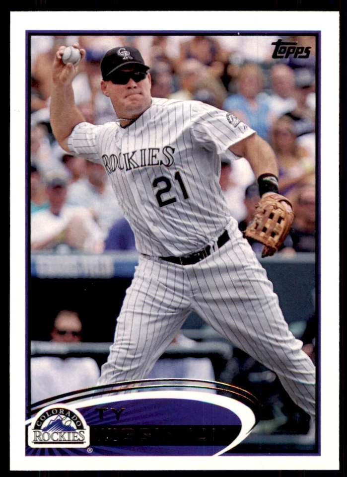 2012 Topps; Ty Wigginton Baseball Cards #154 - Image 1 of 2