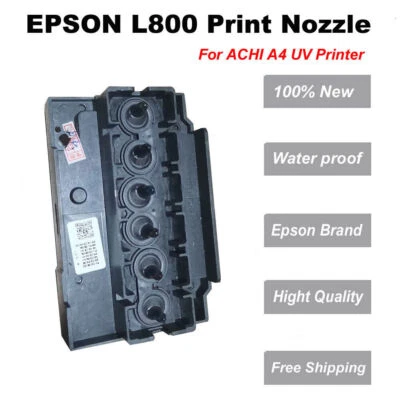 Cabezal de impresión Epson A4 L800 Boquilla de impresión A4 UV 3D para impresora plana impermeable Foto 1 de 3